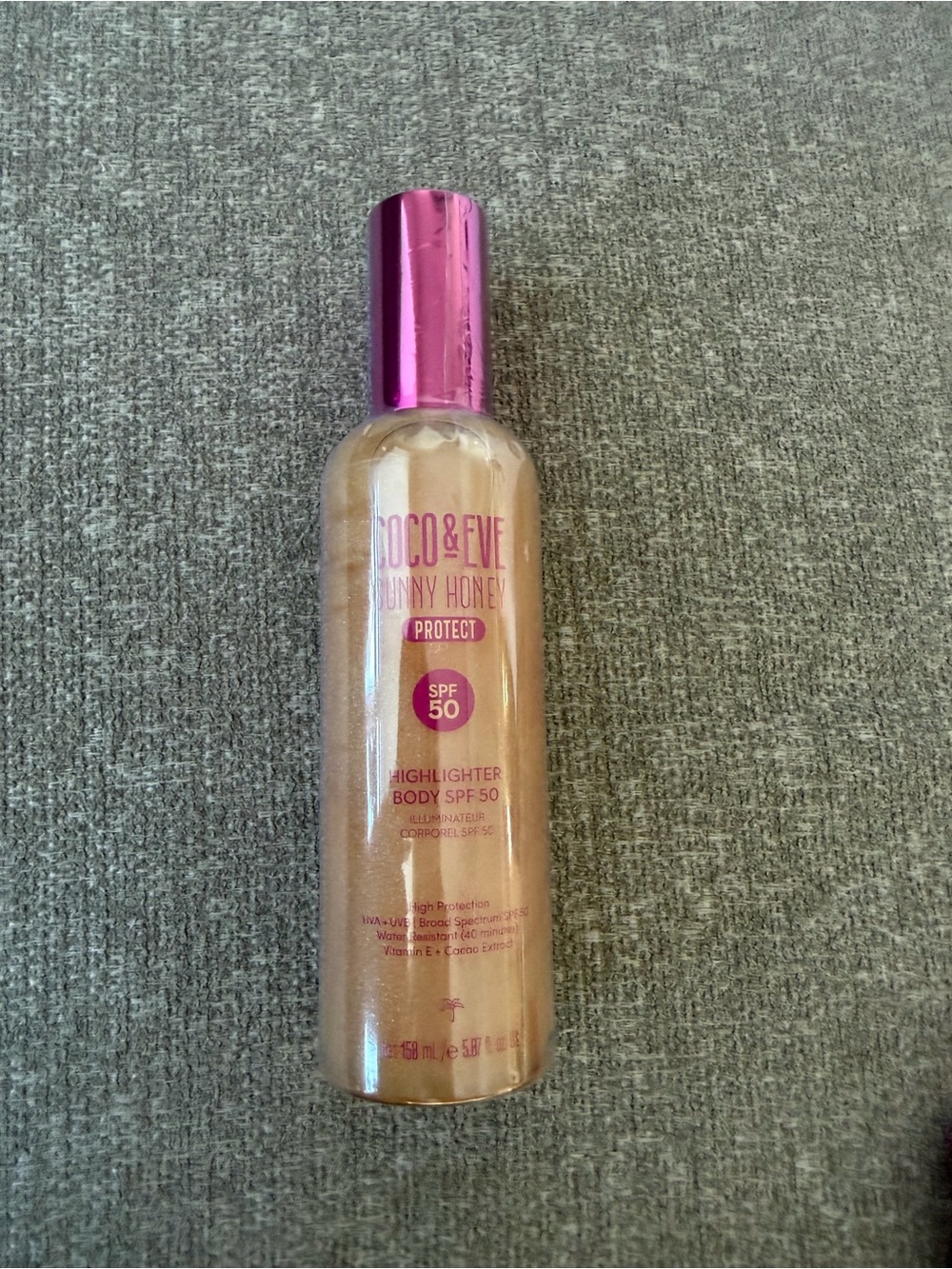 Coco & Eve Sunny Honey Protect Highlighter Body SPF 50 5.07oz